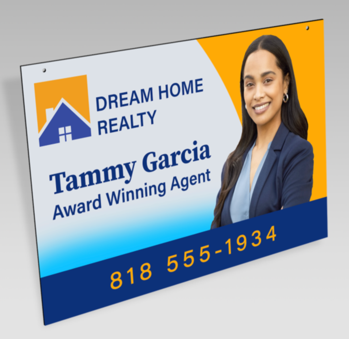 Real Estate Post Sign